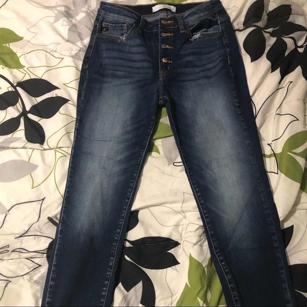 Kancan skinny ankle jeans. Worn once.
